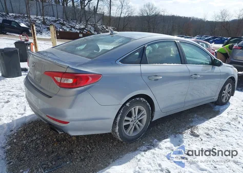2017 Hyundai Sonata z USA, uszkodzony, nr VIN 5NPE24AFXHH545860